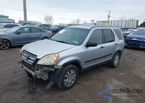 2006 Honda Cr-V Ex from USA, damaged, VIN JHLRD78876C058485